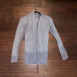 Lulu lemon zip up with hood